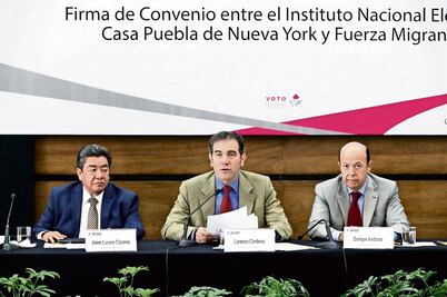 Instituciones, sin confianza ciudadana: INE