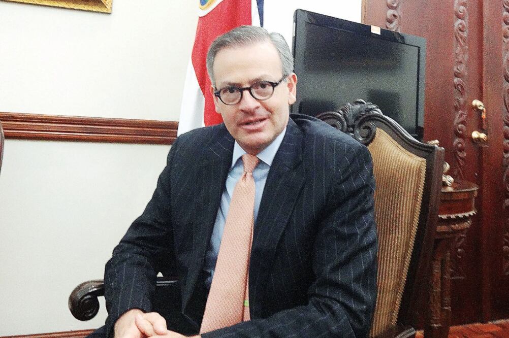 El canciller de Costa Rica Manuel González (JOSÉ MELÉNDEZ. EL UNIVERSAL)