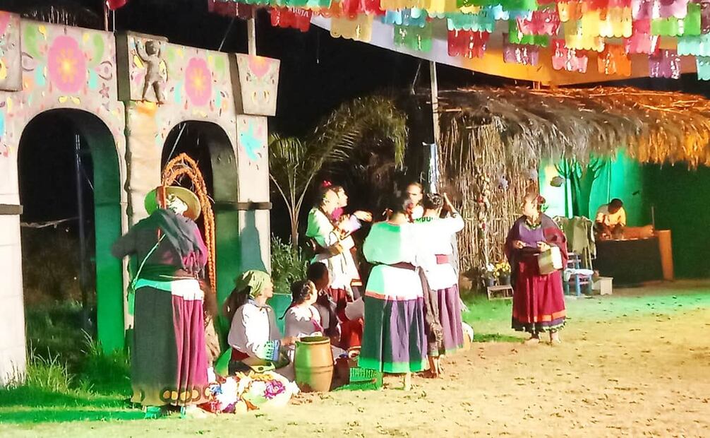 La obra presentó su décima temporada en un escenario natural de Xochimilco. Crédito: Angélica Navarrete R./EL UNIVERSAL.