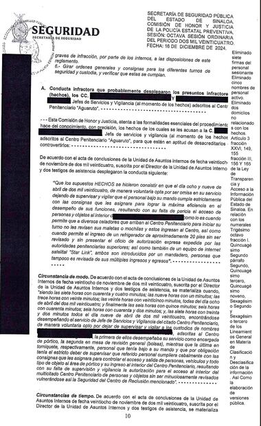 Los hechos se registraron durante la administración de Rubén Rocha y Gerardo Mérida como secretario de Seguridad (señalados por EU por nexos con el narco).