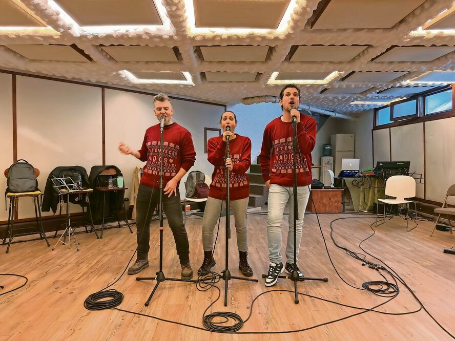 Vince Miranda, Jannette Chao y Alan Estrada Interpretarán canciones de la obra. Foto: Siete Veces Adiós