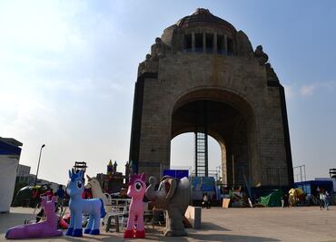 Comerciantes "históricos" de la Alameda se instalarán en Monumento a la Revolución