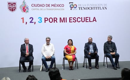 Brugada presenta el programa “1, 2, 3 por mi escuela”; CDMX destinará 968 mdp para mejorar 464 escuelas en 2025