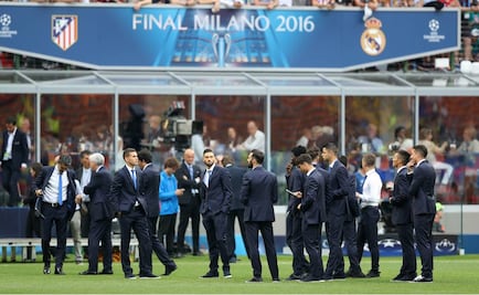 El Atlético de Madrid, el primero en llegar a San Siro