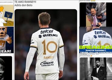 Aaron Ramsey se estrenó como goleador de Pumas; su tanto desató los MEMES en las redes