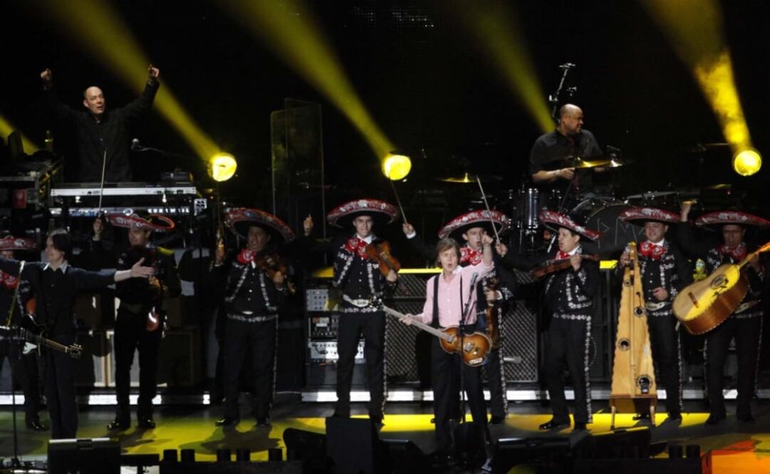 McCartney. canta “Obladi Oblada” con mariachi FOTO: ARCHIVO