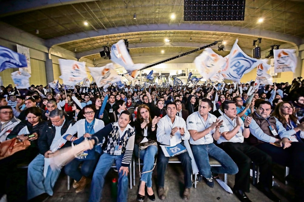 El Partido Acción Nacional tiene de agosto a diciembre para realizar la elección interna y renovar sus órganos internos. Foto: ARCHIVO EL UNIVERSAL