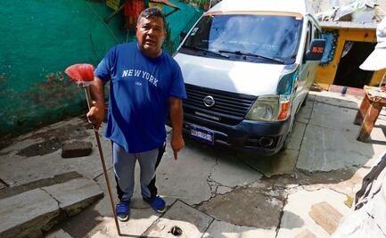 Óscar nunca dejó de trabajar para llevar dinero a su familia