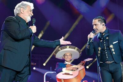 Plácido Domingo festeja sus 75 años