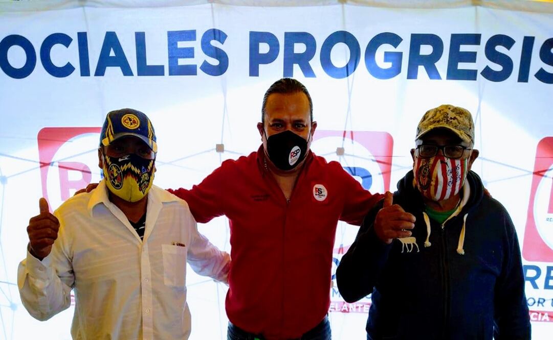 El líder de la RSP capitalino informó que están a horas del “Gran Mitin Virtual”, convocado por su presidente nacional, José Fernando González Sánchez. Foto: Especial 