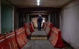 Estos son los pasos peatonales que están abiertos en Calzada de Tlalpan; cuentan con iluminación y vigilancia