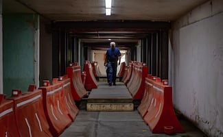 Estos son los pasos peatonales que están abiertos en Calzada de Tlalpan; cuentan con iluminación y vigilancia