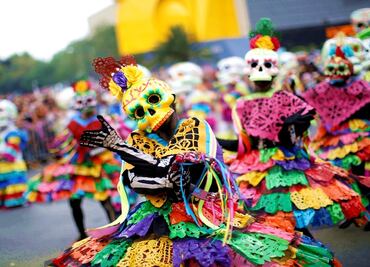 Great Day of the Dead Parade in Mexico City