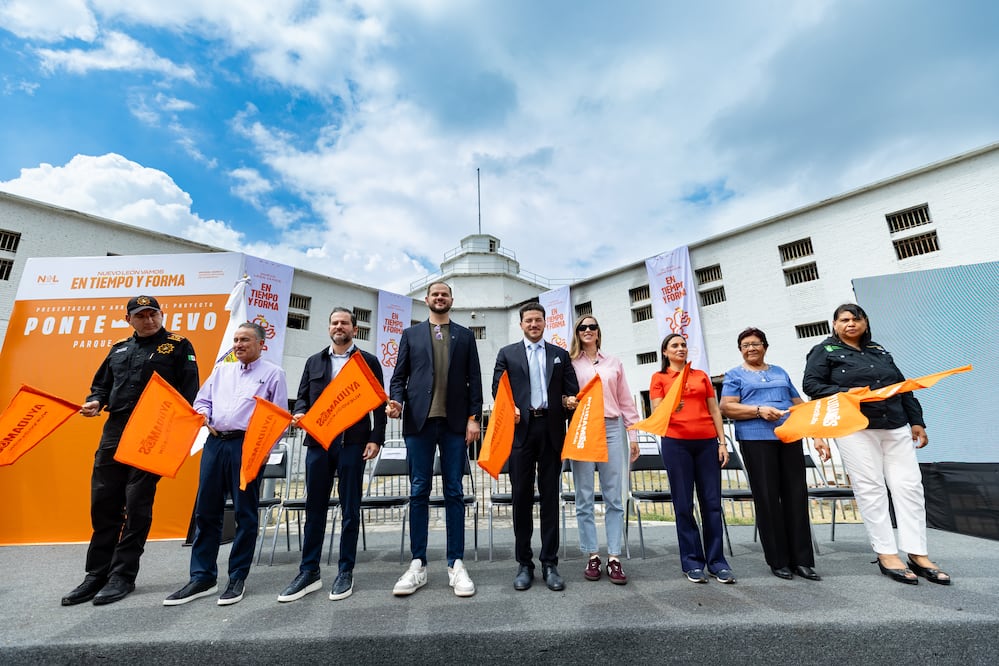 Samuel García presenta el proyecto "Ponte Nuevo: Ponte Libertad". (Foto: especial)