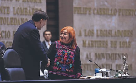 Arropada por la 4T, Piedra comparece sin despeinarse