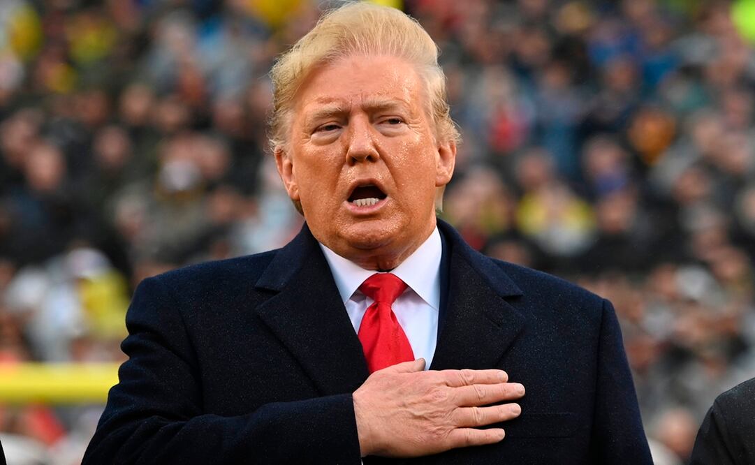 Donald Trump, presidente de Estados Unidos. Foto: AFP