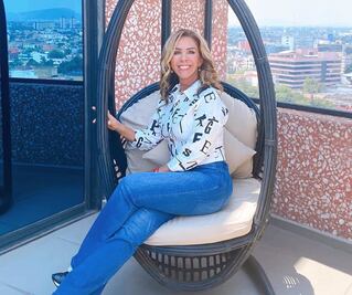 Rocío Sánchez Azuara impacta con su outfit para el gym