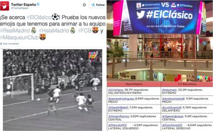 Real Madrid y Barcelona también se miden en Twitter