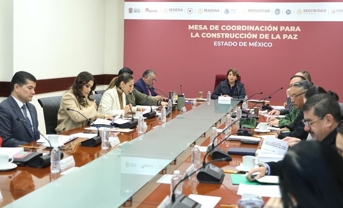 Mesa de Coordinación para la Construcción de la Paz. Foto: Especial