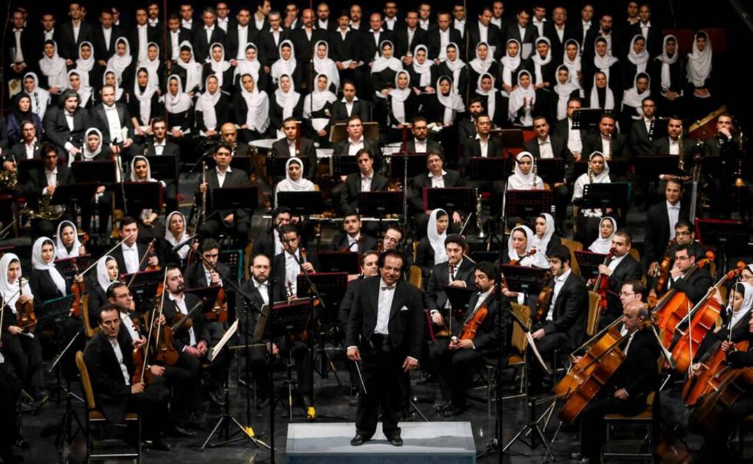 La Orquesta Sinfónica de Teherán fue fundada en 1933 y es la agrupación de su tipo más importante del país de Medio Oriente. (FOTO tomada de tehransymphony.com)
