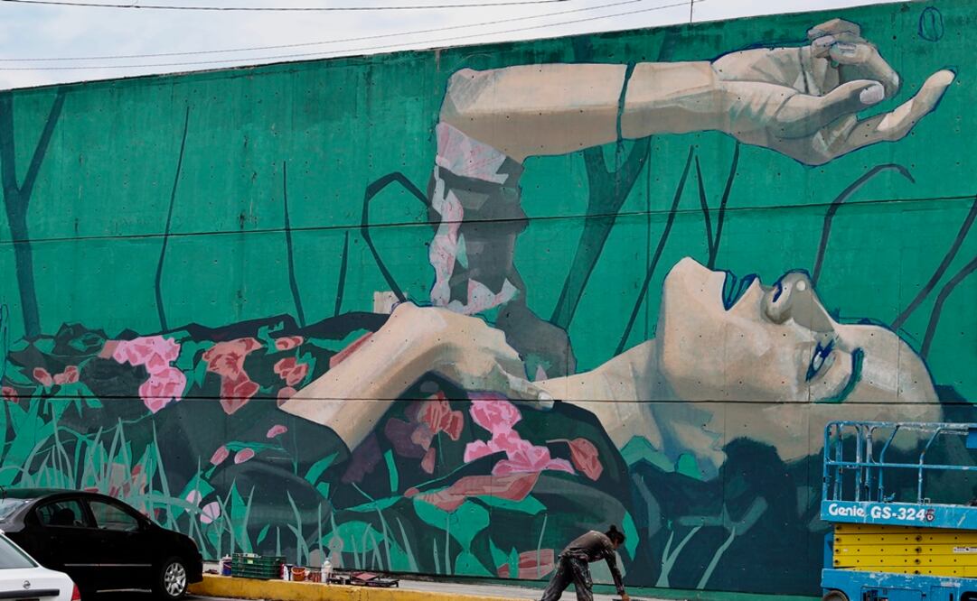 La Bodega del Arte de la Central de Abasto presentó la segunda etapa del proyecto Central de Muros, la galería al aire libre más grande de Latinoamérica