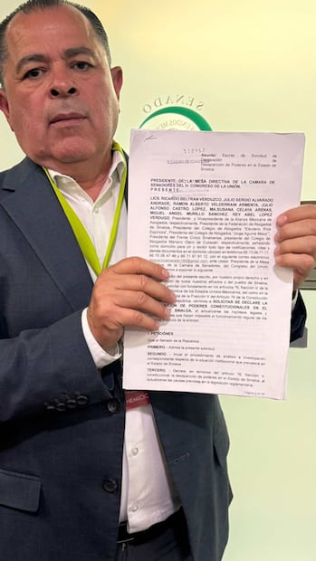 Ricardo Beltrán, presidente de la Alianza Mexicana de Abogados en el Senado de la República. Foto: Especial