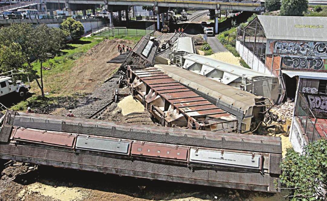 Descarrilamiento, por falta de cuidado a vías: alcaldía