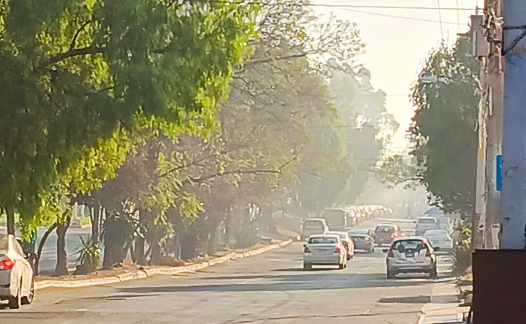 Naucalpan se cubre de humo afectando principalmente adultos mayores. Foto: Especial