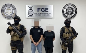 Caen presuntos responsables de amenazas contra colegio privado en Sinaloa; realizaron pintas y colocaron una corona fúnebre