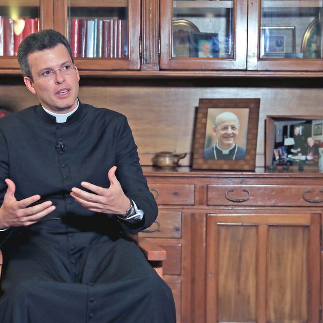 En la foto: Ricardo Furber Cano, Vicario regional del Opus Dei en México/IRVIN OLIVARES. EL UNIVERSAL