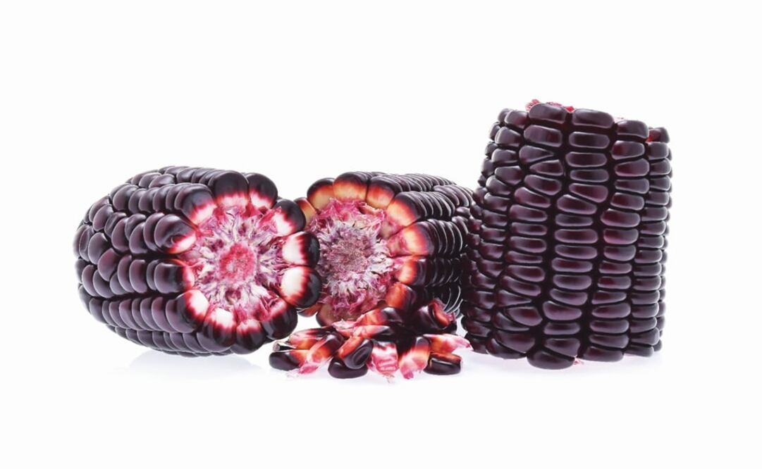 Purple corn contains anthocyanin, lutein and zeaxanthin – Photo: akepong/EL UNIVERSAL