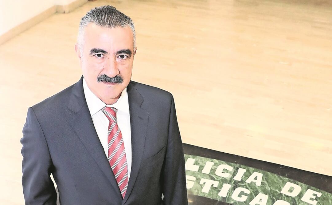 Raúl Peralta, jefe de la Policía de Investigación (PDI) de la Procuraduría General de Justicia de la Ciudad de México, se dice listo para los operativos. (BERENICE FREGOSO. EL UNIVERSAL)