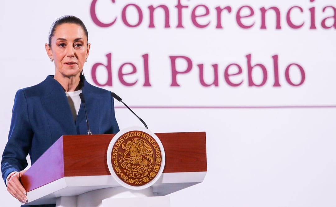 Conferencia mañanera de Claudia Sheinbaum del 17 de diciembre de 2024, desde Palacio Nacional. Foto: Axel Sánchez|EL UNIVERSAL