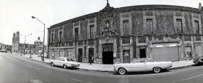 De hotel colonial a museo en la avenida Hidalgo