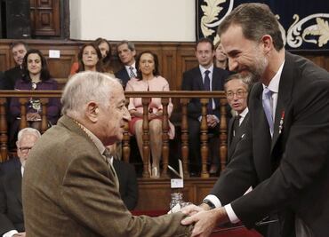 Recibe el escritor Juan Goytisolo el Premio Cervantes