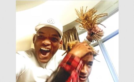 Will Smith le corta las rastas a su hijo  