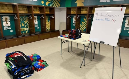 El gesto de Japón: así dejaron el vestidor tras el partido en Monterrey