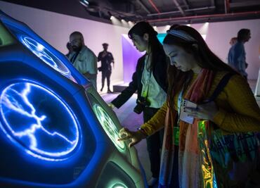 Noor Riyadh Festival, un oasis de luz y arte, en medio del desierto árabe