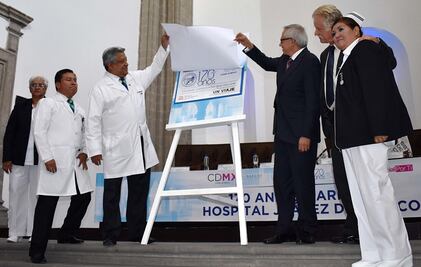 Rinden homenaje a Hospital Juárez con boleto del Metro