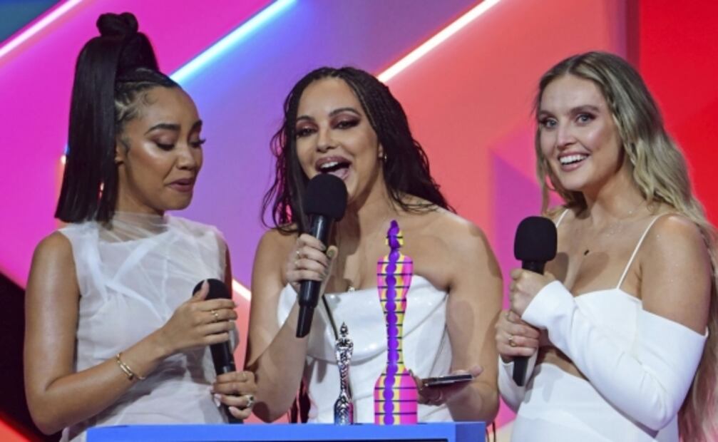 El grupo femenino Little Mix hace historia en los Brit Awards