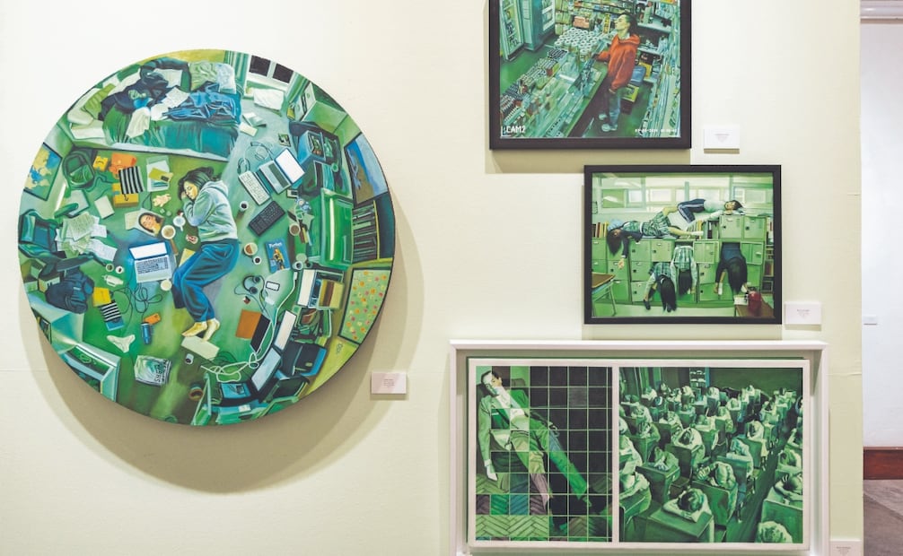 A sus 23 años, Denisse Canel ha participado en más de 40 exposiciones colectivas.  Foto: Hugo Salvador/ EL UNIVERSAL