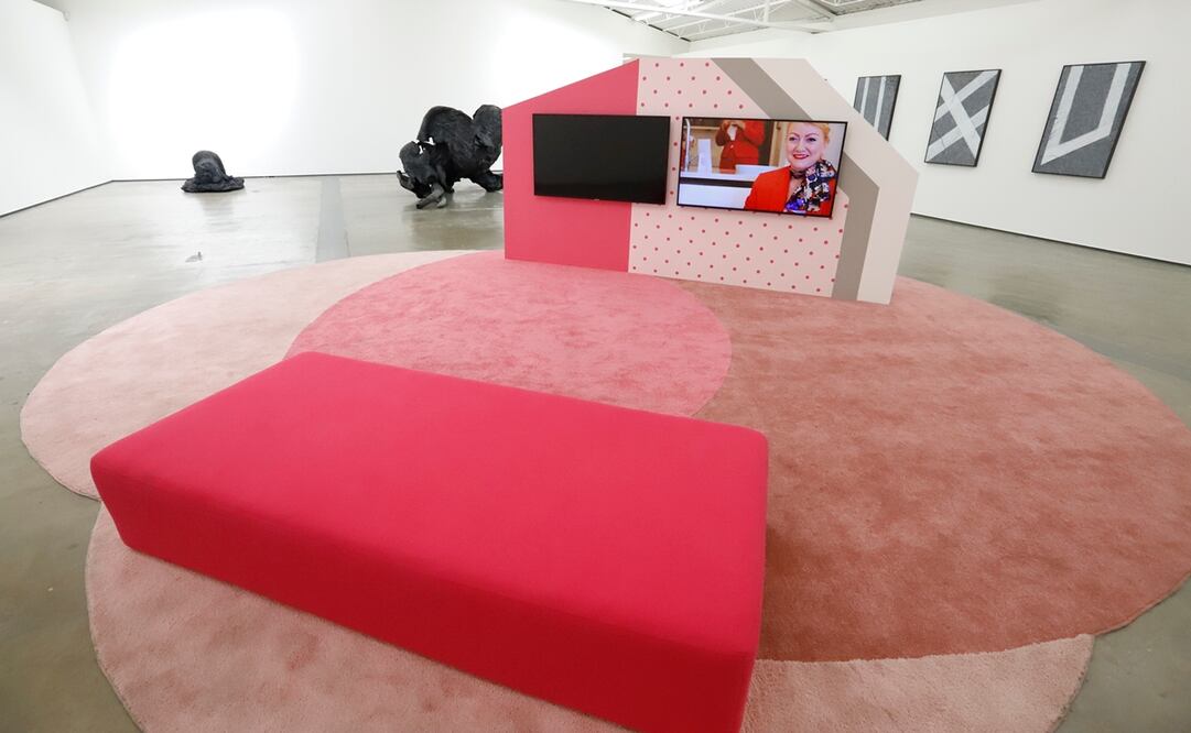 "Fridge-Freezer" aborda el consumo y el deshecho. Foto: Berenice Fregoso / EL UNIVERSAL