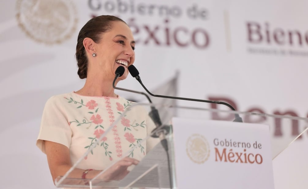 La presidenta Claudia Sheinbaum durante gira en Acapulco, Guerrero, este 26 de julio de 2026. Foto: Presidencia
