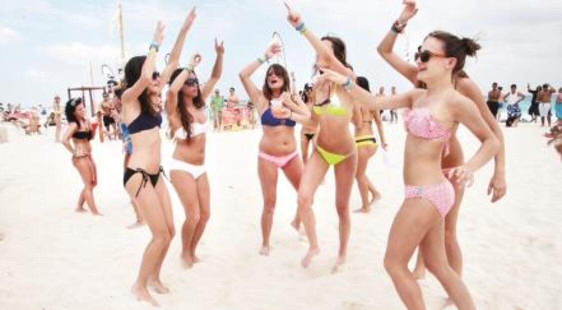 La evolución del traje de baño femenino