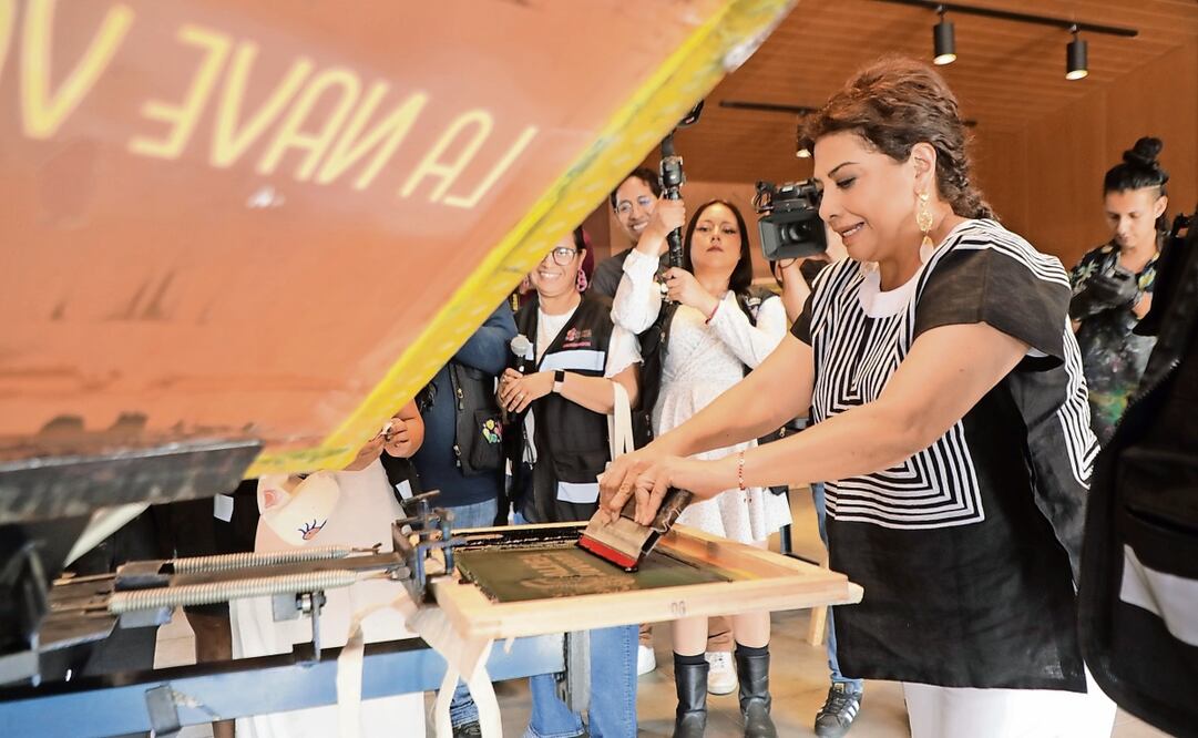 Clara Brugada Molina detalló que los jóvenes permanecerán un año en una escuela transitoria para que aprendan algún oficio. Foto: Especial