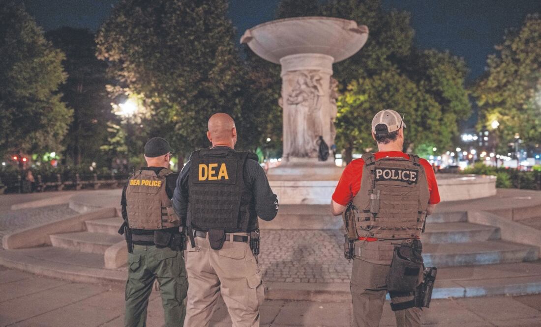 Ni la presidenta Sheinbaum dejará el discurso de defensa de la soberanía nacional ni la DEA sus operaciones en México, dicen especialistas. Foto: de Andrew Leyden. afp