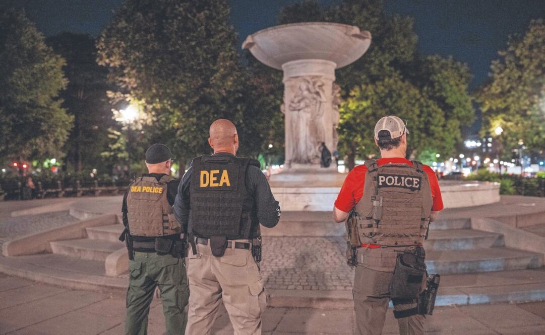 Ni la presidenta Sheinbaum dejará el discurso de defensa de la soberanía nacional ni la DEA sus operaciones en México, dicen especialistas. Foto: de Andrew Leyden. afp