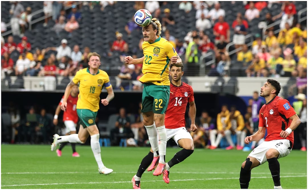 Egipto vs Australia Foto: AP