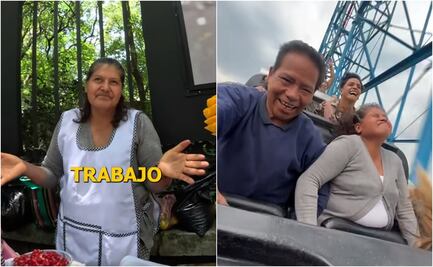 VIDEO: Influencer compra toda la mercancía a comerciantes de Chapultepec y se los lleva a Six Flags