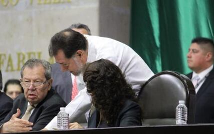 Muñoz Ledo y Fernández Noroña liman asperezas tras desacuerdo